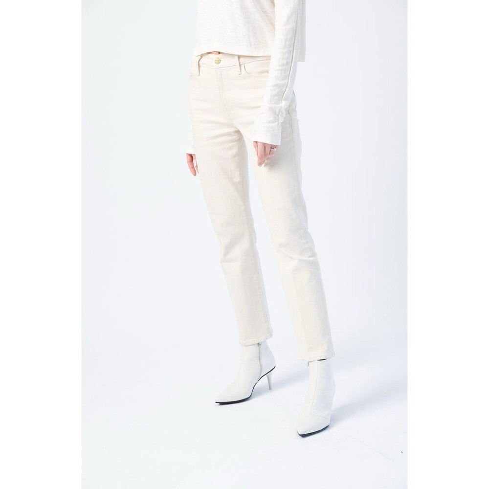 Frame Le High Straight Ankle Jeans Size 25
